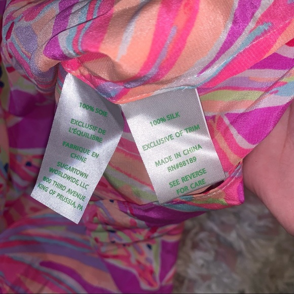 Lilly Pulitzer lachelle silk midi dress - Picture 5 of 5